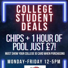 COLLEGE STUDENT DEALS!